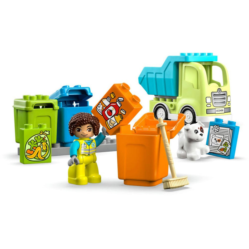 LEGO DUPLO Affaldssorteringsbil  - Billede 1