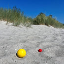 Boccia/Petanque i plast med 6 kugler