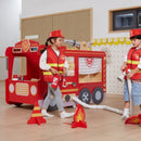 Brandbil i træ - Stor - Billede 1
