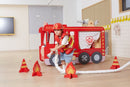 Brandbil i træ - Stor - Billede 1