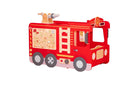 Brandbil i træ - Stor - Billede 1