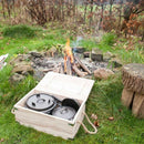 Bålsæt Støbejern, 7 dele.  - Billede 1