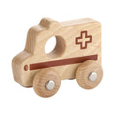 Ambulance i træ - 9 cm - Billede 1