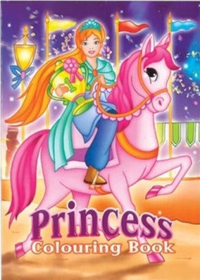 Malehæfte - Prinsesser & heste - 16 sider