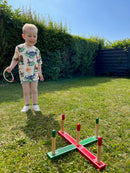 Ringspil i træ - 40x40 cm - Fra 6 år.