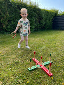 Ringspil i træ - 40x40 cm - Fra 6 år.