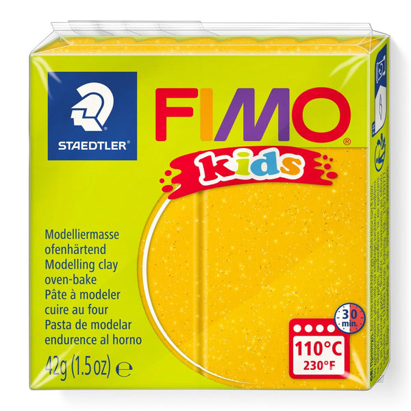FIMO Kids modellervoks, Guld, 42 gram.  - Billede 1