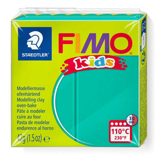 FIMO Kids modellervoks, Grøn, 42 gram - Billede 1