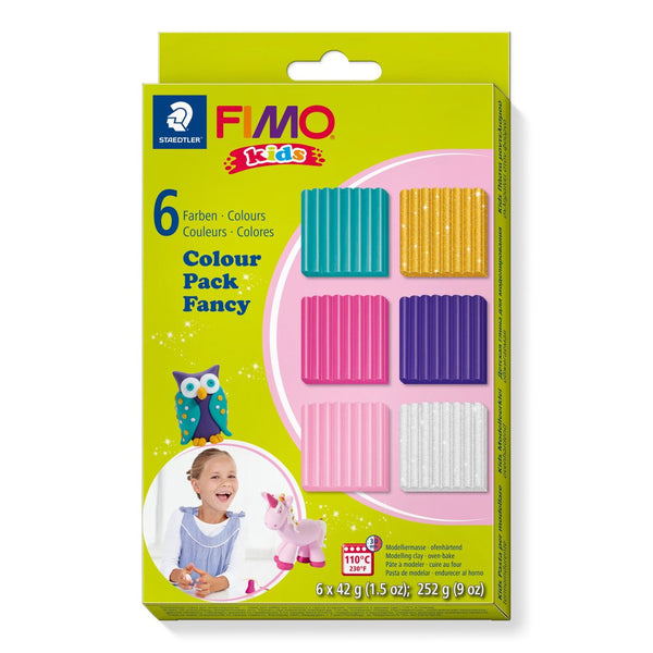 FIMO Kids modellervoks, Sampak 6 stk.  - Billede 1
