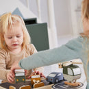 Helikopter & fly i træ - 2 dele - FLEXA - Fra 18 mdr.