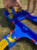 Aquaplay - Supersæt Vandkanal - 41 dele - Fra 3 år.