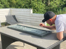 Shuffleboard pucksæt hvid/sort - 10 stk