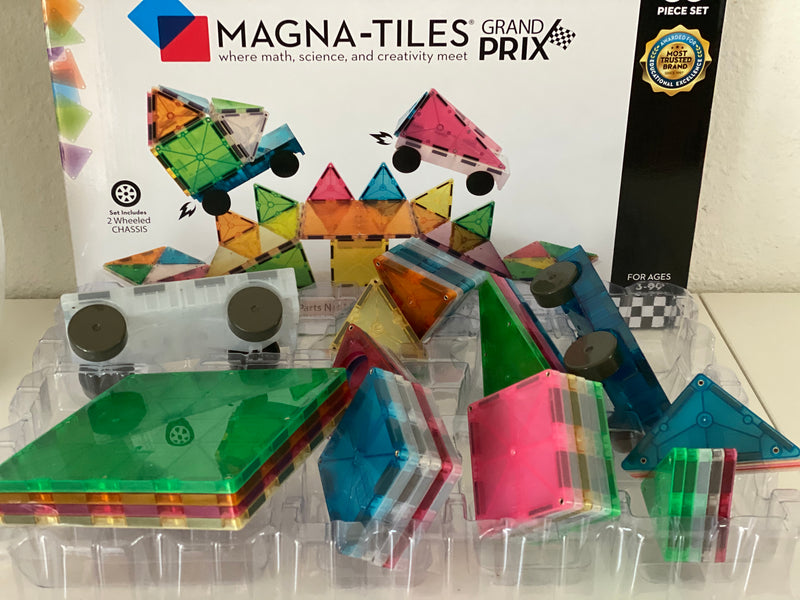 Magna-Tiles - Grand Prix 50 stk. frosted