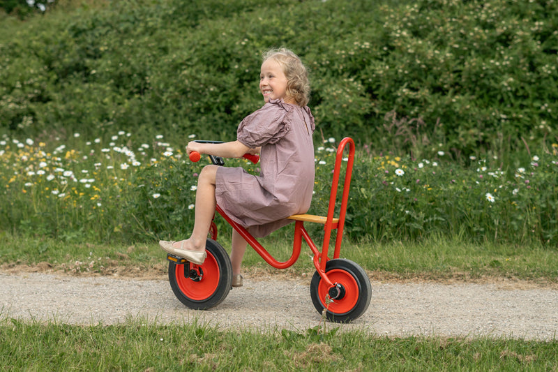 Rose Pedalcykel - Massive gummidæk - fra 4-6 år.