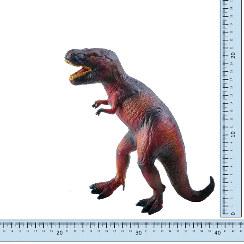 Dyr - T-Rex Dinosaur fra Green Rubber Toys - H:25 cm.