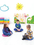 Siddepuder Rainbow - Ø:35 cm - 20 stk