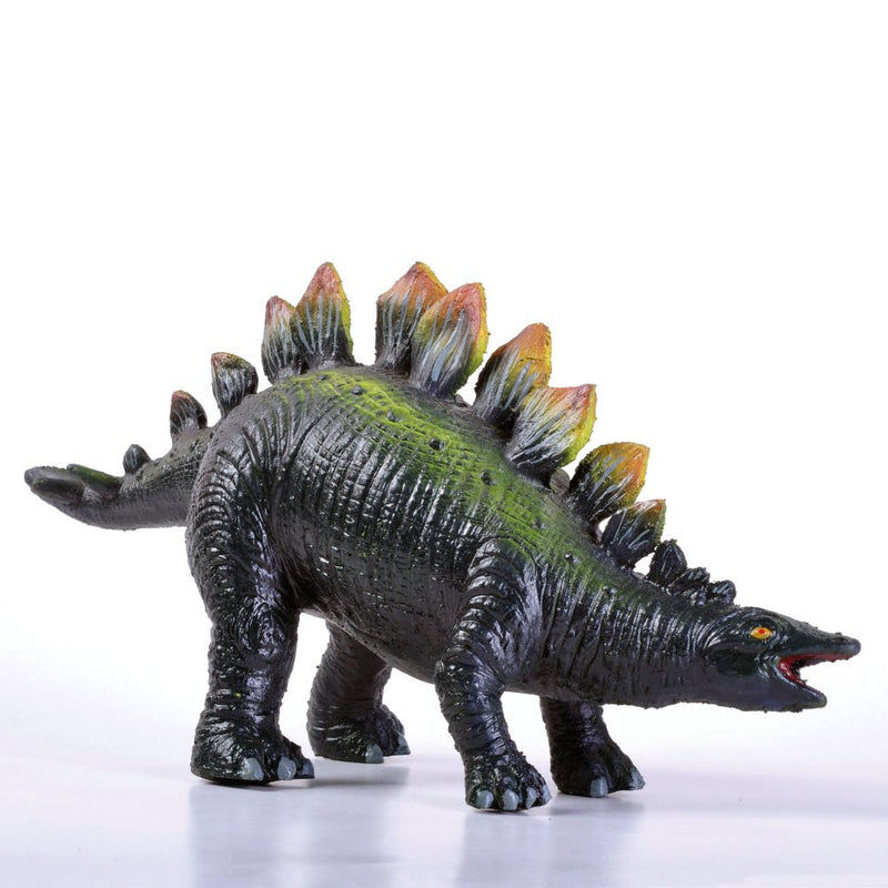Dyr - Stegosaurus Dinosaur fra Green Rubber Toys - L:29 cm. - Billede 1