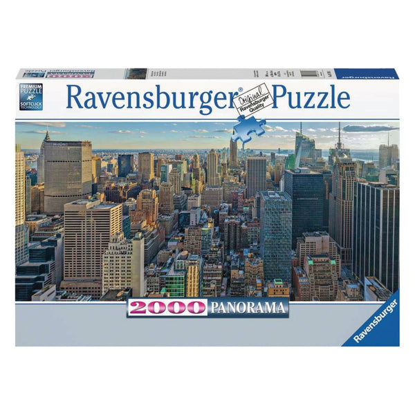 Ravensburger Pappuslespil - Udsigten Over New York - 2000 brikker - Fra 14 år - Billede 1