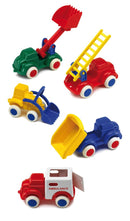 Vikingtoys 14 cm Arbejdsbiler - 8 stk - Fra 1 år - Billede 1