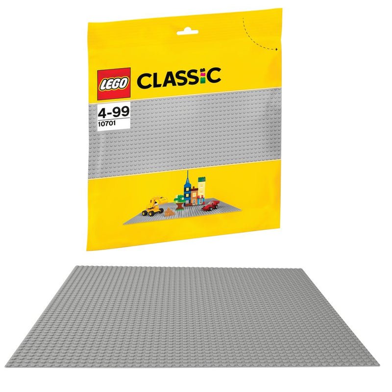 LEGO Classic - Grå Byggeplade - 38x38 cm - 48x48 knopper - Billede 1