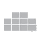 Quercetti - Plader til stiftmosaik - 10 stk - Billede 1