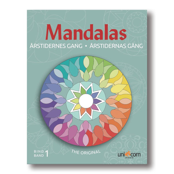 Mandalas Malebog - Årstidernes Gang (Bind 1) - 32 sider - Fra 6 år. - Billede 1
