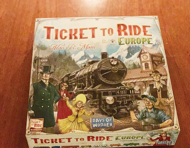 Ticket To Ride: Europa spillet - Asmodee - Fra 8 år. - Billede 1