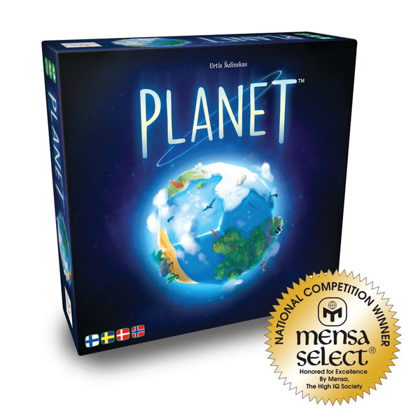 Planet familiespillet - Mensa Award Winner 2019 - Fra 10 år - Billede 1