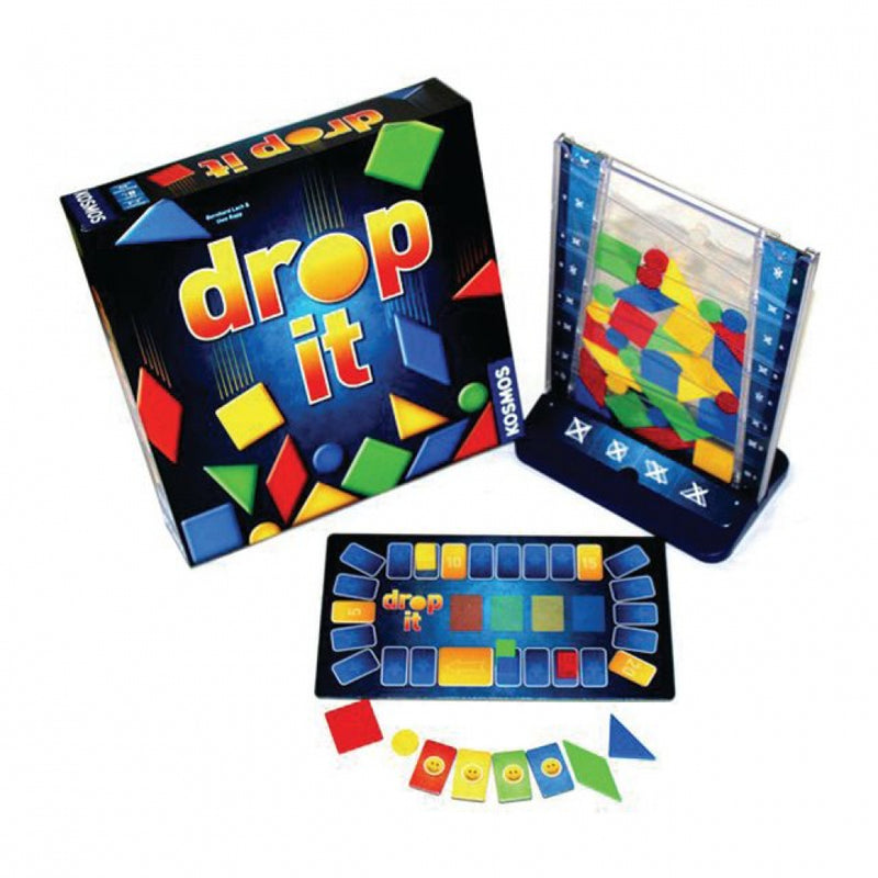 Drop It geometrisk brikspil - Fra 8 år - Billede 1