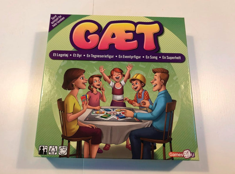 GÆT familiequiz-spillet - Games4u - Fra 5 år. - Billede 1