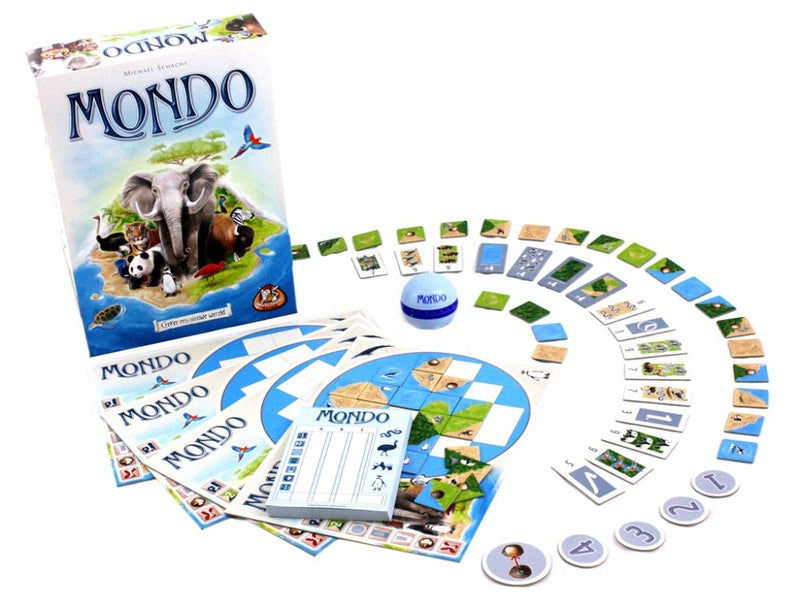 Mondo - Årets Familiespil 2011 - Spilbræt - Fra 8 år. - Billede 1