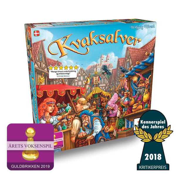 Kvaksalver - Quacks Of Quedlinburg - Årets Voksenspil 2019 - Fra 10 år. - Billede 1