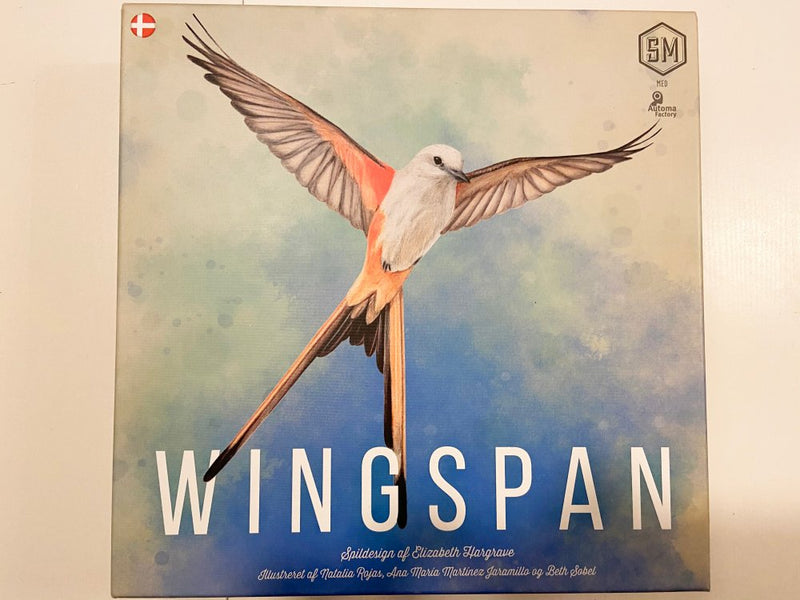 Wingspan prisvindende familiespil - Dansk version - Fra 10 år. - Billede 1