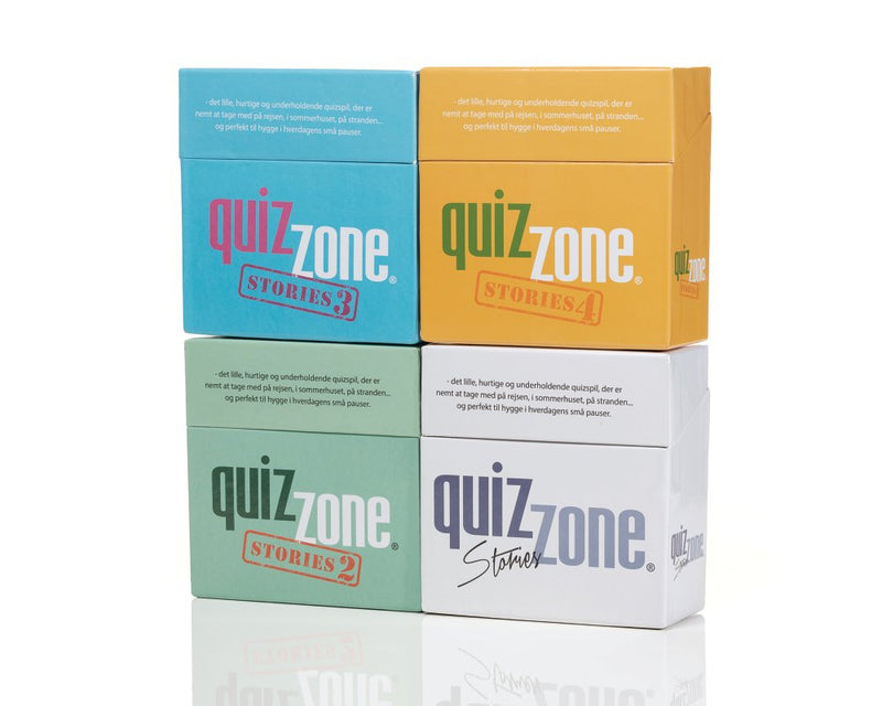 Quizzone Stories 1 - Quizspil fra Sky High Games - Fra 15 år - Billede 1
