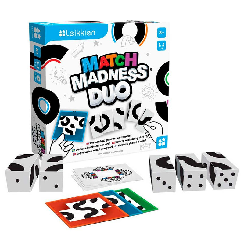 Match Madness DUO - IQ spil for 2 spillere - Fra 7 år. - Billede 1