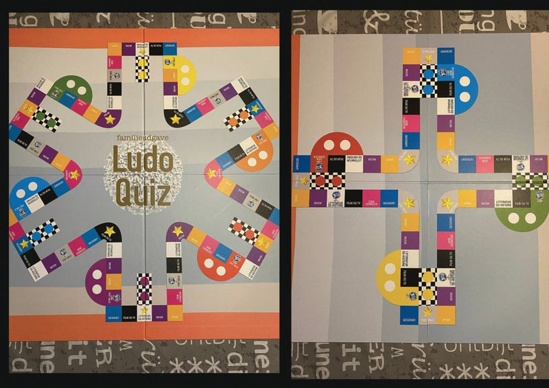 Ludo Quiz Familie - 3800 Spørgsmål - Årets Familiespil 2014 - fra 10 år - Billede 1