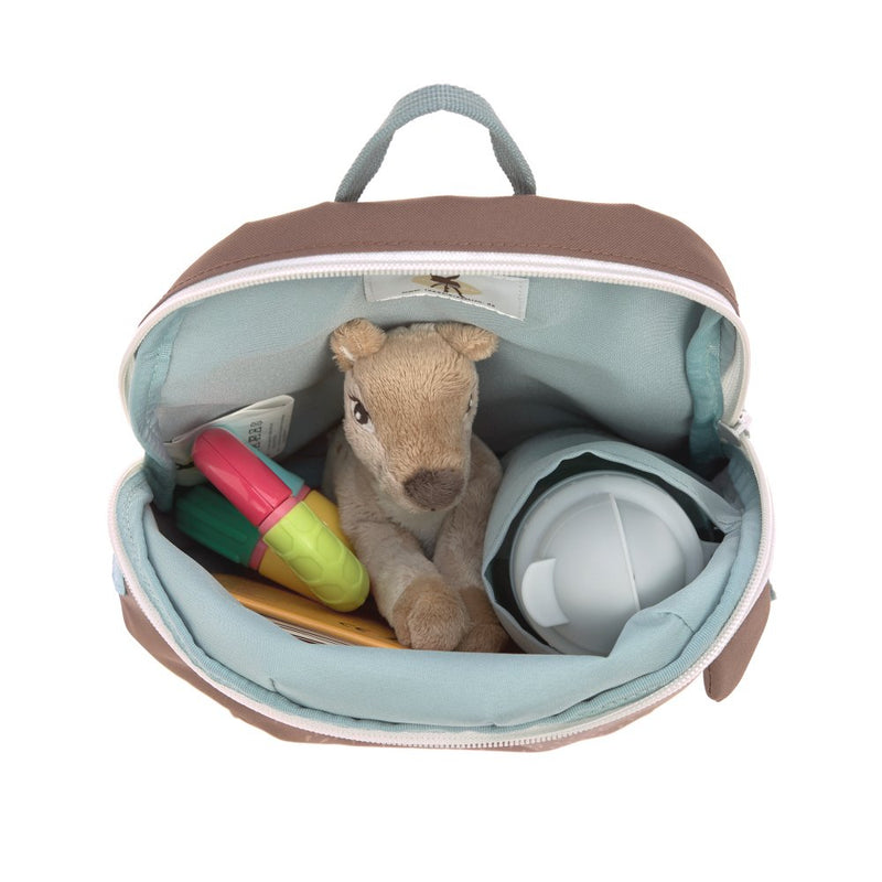 Lille rygsæk med dyremotiv - bæver - Lässig - Billede 1
