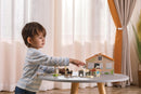Dyrlægeklinik med kæledyr og tilbehør i træ - VIGA - Fra 3 år. - Billede 1