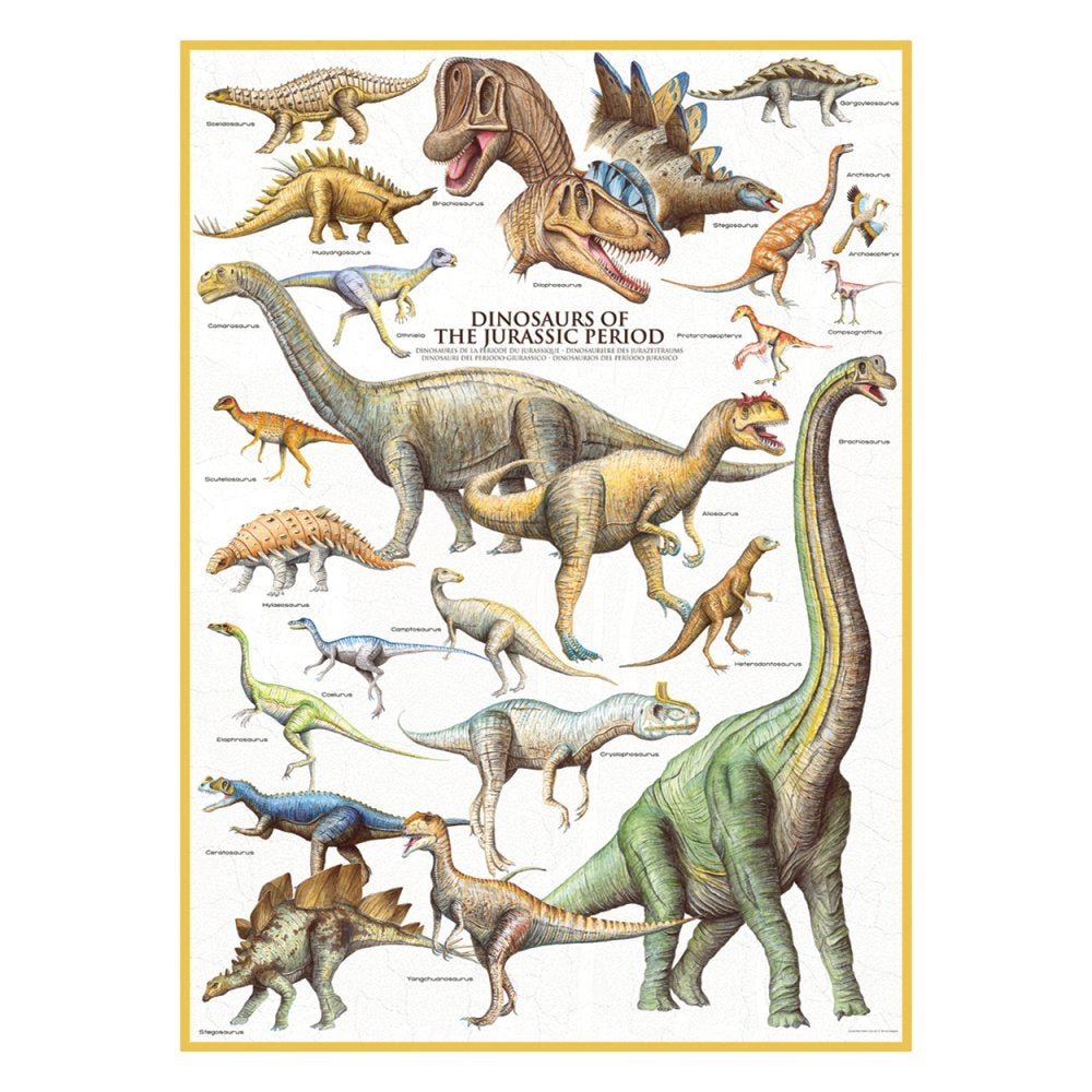 Plakat: Dinosaurs Str. 62x92 cm.