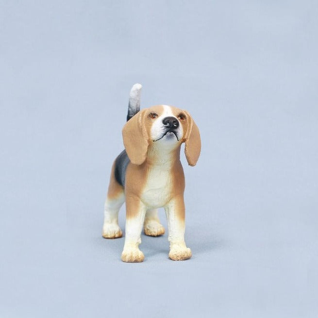 Dyr - Legetøjshund - Beagle fra Green Rubber Toys - L:13,5 cm. - Billede 1