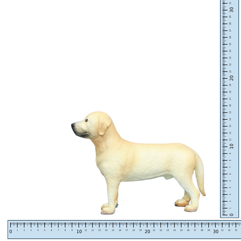 Dyr - Legetøjshund - Labrador fra Green Rubber Toys - L:20 cm.