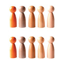 Freckled Frog - Multikulturelle Træfigurer i FSC-træ - Fra 1 år. - Billede 1