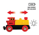 BRIO 33594 - Batteridrevet tovejs lokomotiv - rødt/gult - Fra 3 år - Billede 1