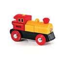 BRIO 33594 - Batteridrevet tovejs lokomotiv - rødt/gult - Fra 3 år - Billede 1