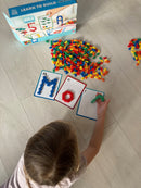 Plus-Plus - Lær At Bygge ABC & 123 - 600 dele - Fra 5 år.