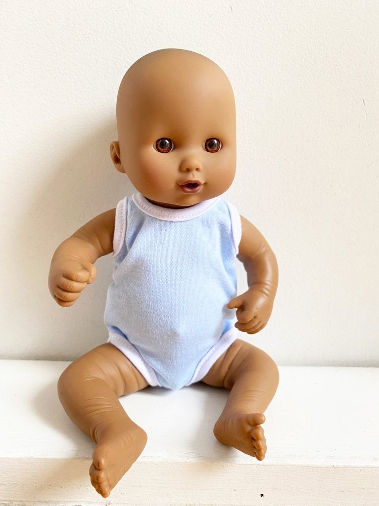 Dukke - 26 cm - Nyfødt dreng - Latinamerikansk. - Billede 1