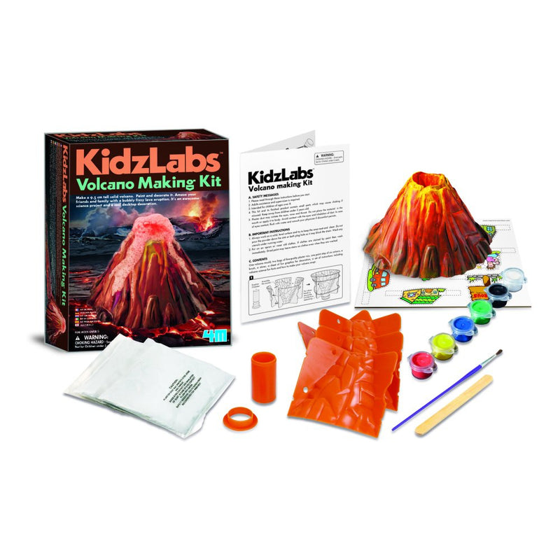 4M KidzLabs - Vulkan-samlesæt - Fra 8 år - Billede 1