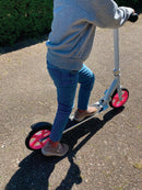 Løbehjul My Hood 200 - Hvid/Pink - Billede 1