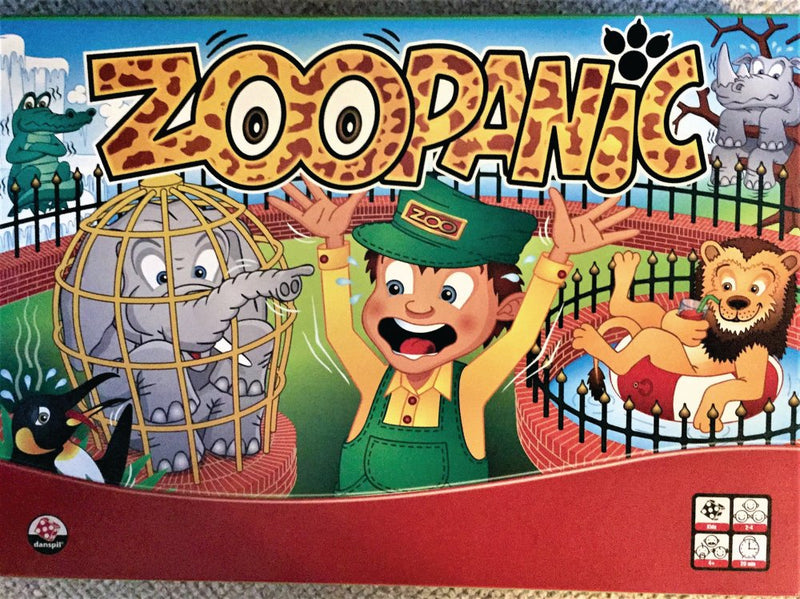 Zoo Panic børnespil - Danspil - Fra 4 år. - Billede 1