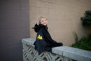 Udklædning, Batman kappe - Str. 5-6 år